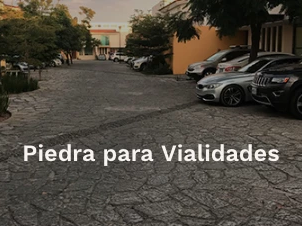 Piedra natural para vialidades