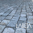 Adoquín Diamantado corte guillotina detalle de textura | Adoquín de piedra natural resistente | Piedras Labeta