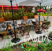 Adoquin Diamantado Restaurante Exterior | Piedras Labeta