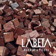 Adoquín Pórfido Rojo Sangre de Pichón instalado | Piso de piedra natural premium | Piedras Labeta