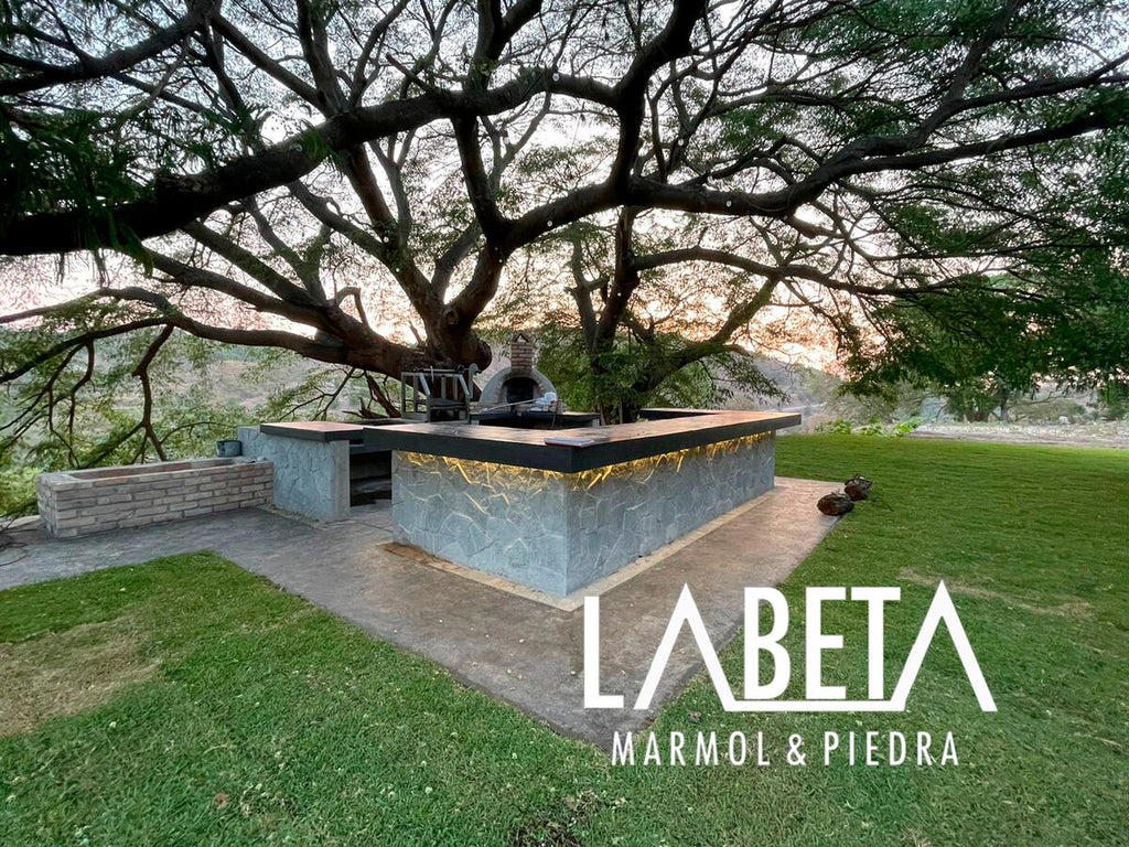 Barra Exterior Laja Diamantada | Piedras Labeta