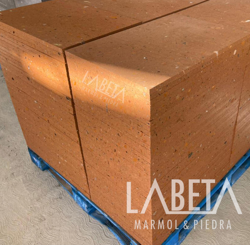 Cantera Bronce entarimada lista para envío | Material seleccionado piedra natural | Piedras Labeta