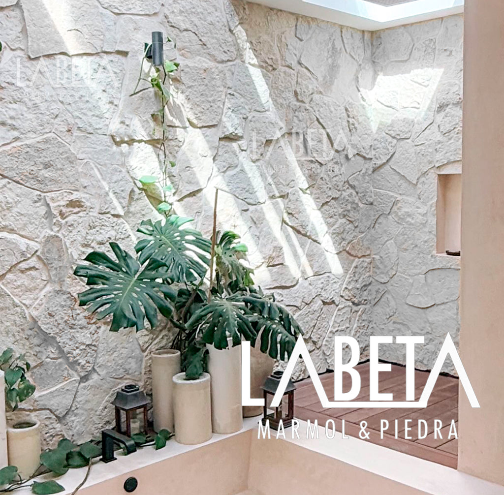 Piedra Blanco Galarza 1era Formato Irregular - Piedras Labeta