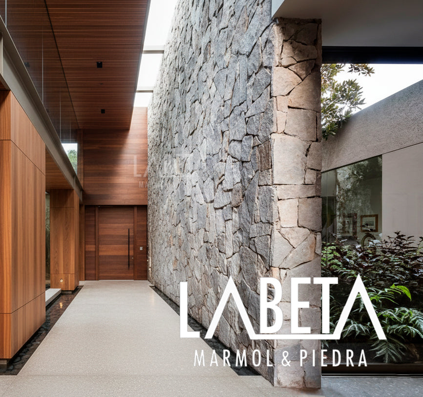 Piedra Diamantada Laja Irregular Residencia | Piedras Labeta