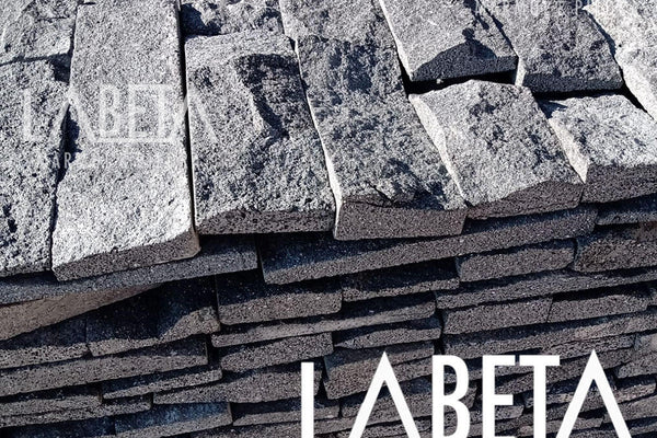 Piedra de Lava Negra instalado