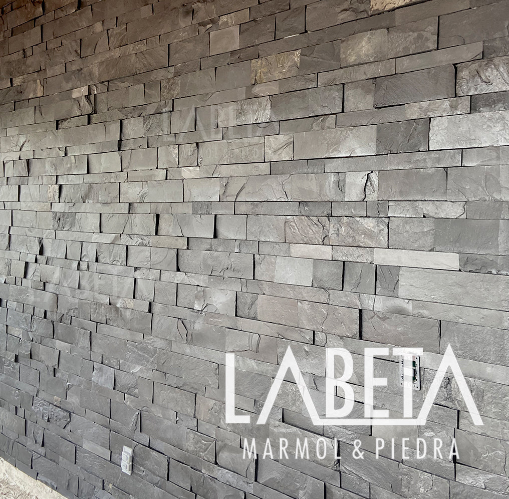 Piedra Pizarra Fachaleta Muro Casa Moderna | Piedras Labeta