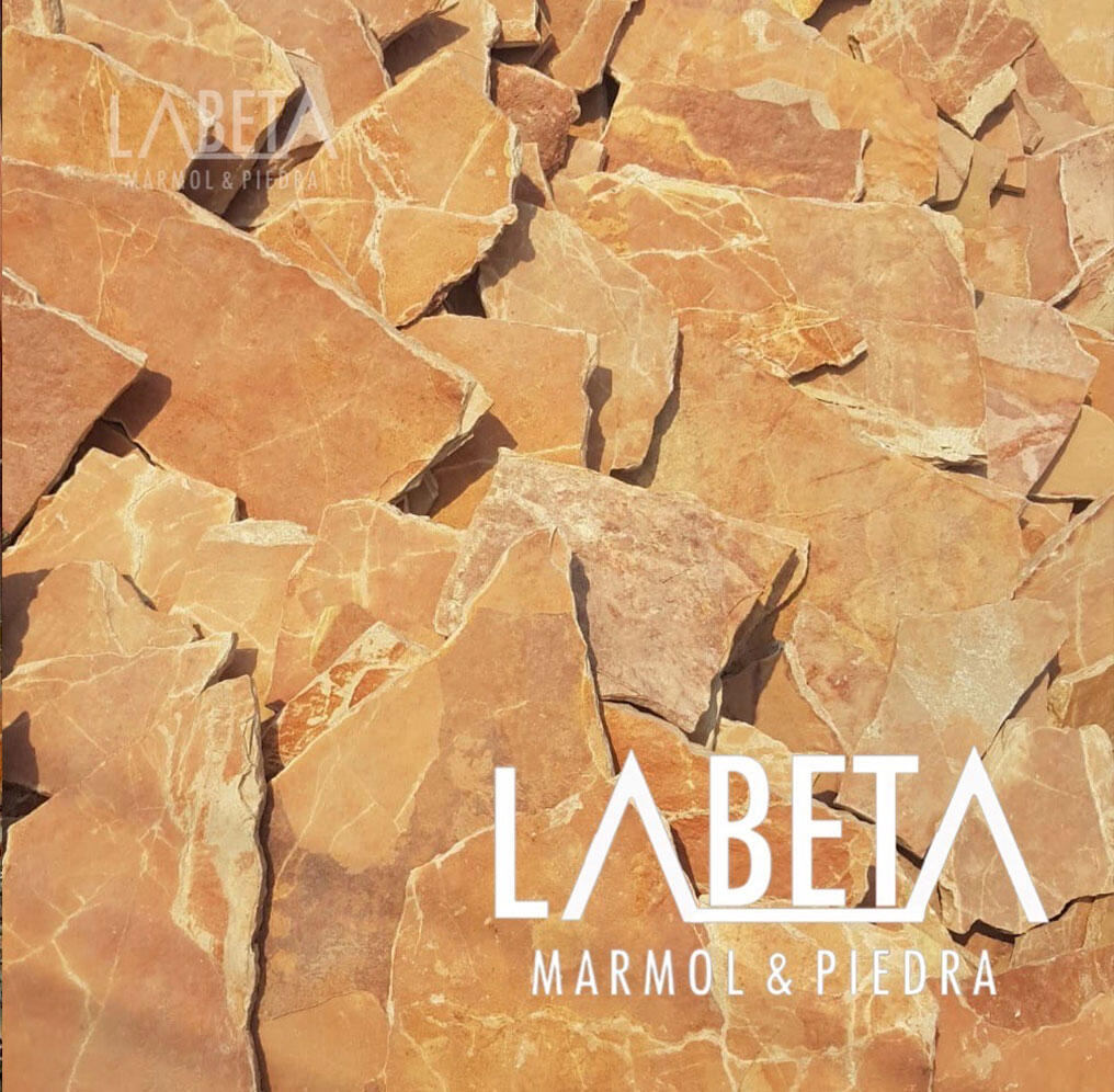 Piedra Tlayua Roja | Piedra Natural para Fachadas, Muros y Pisos | Piedras Labeta