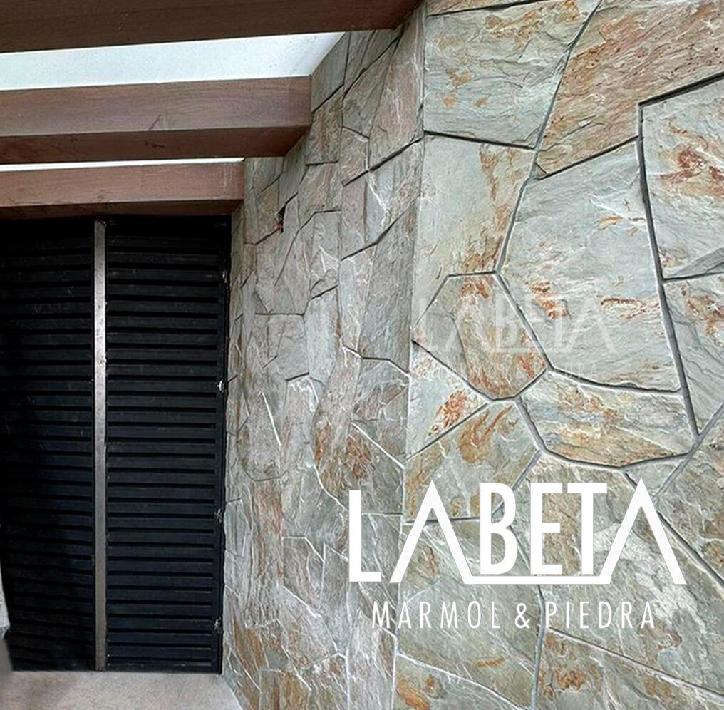 Piedra Verde Olivo Muro | Piedras Labeta