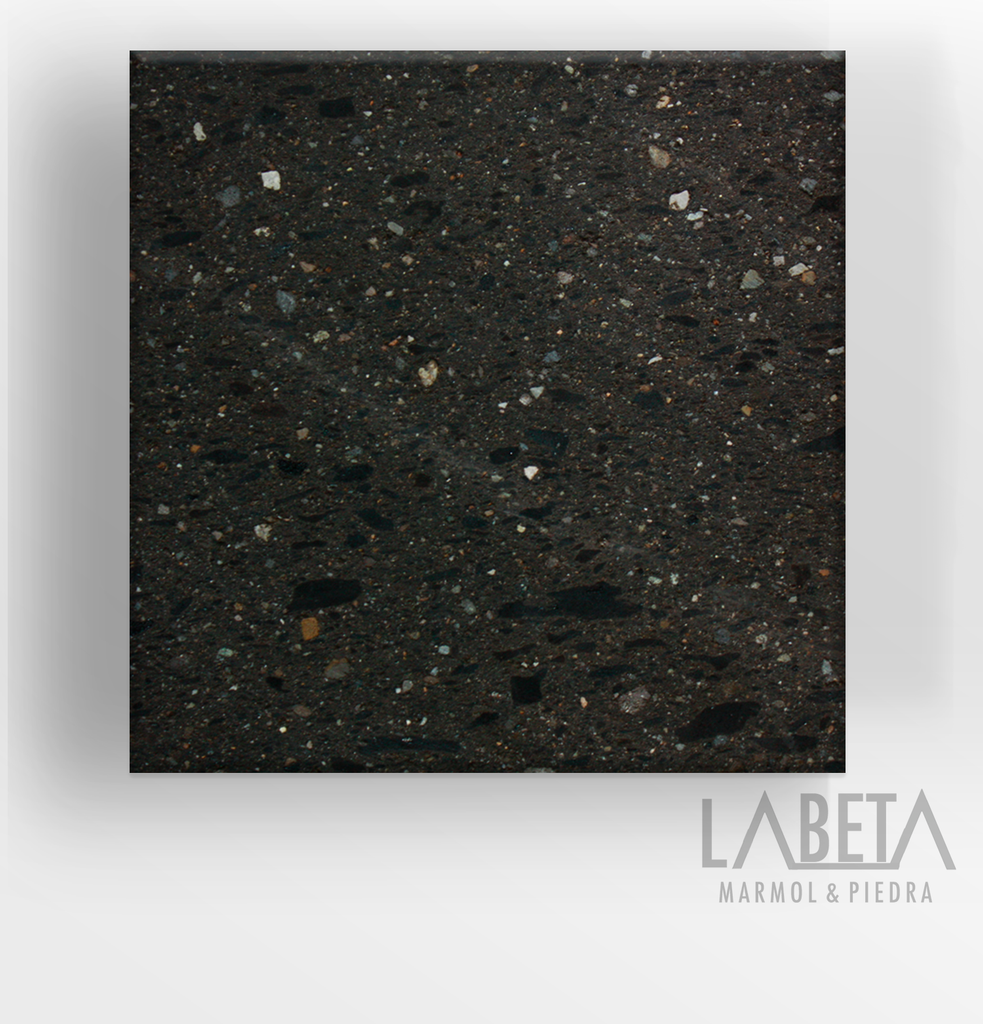 Cantera Negro Azabache - Vista 2 | Recubrimiento de Piedra | Labeta